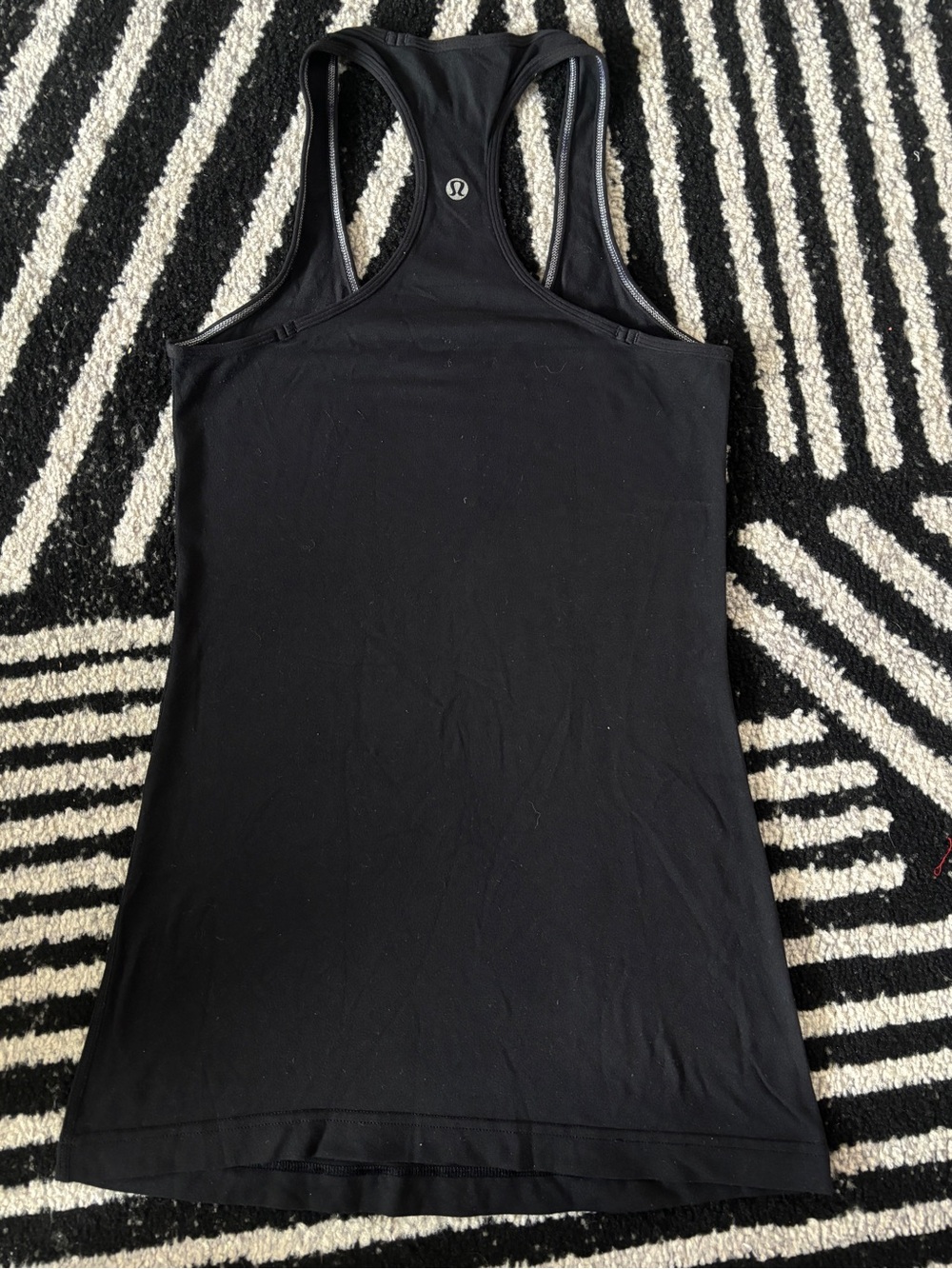 lululemon athletica Black Racerback Tank - Women's